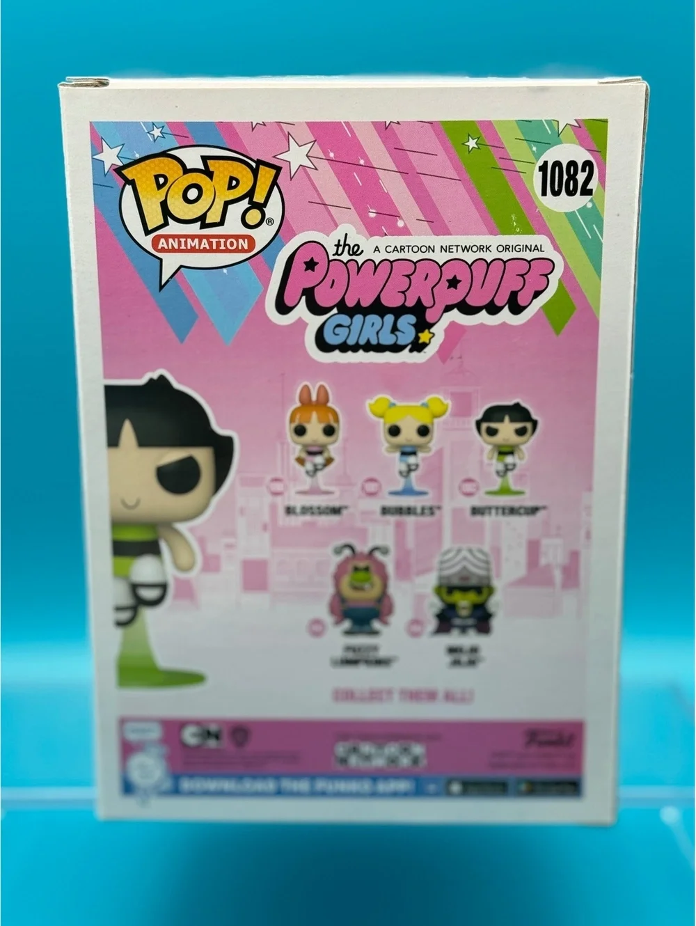 Natalie Palamides signed Buttercup Powerpuff girls Funko 1082 with Beckett COA